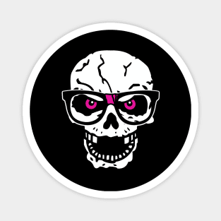 CC - Foundation Skull Magnet